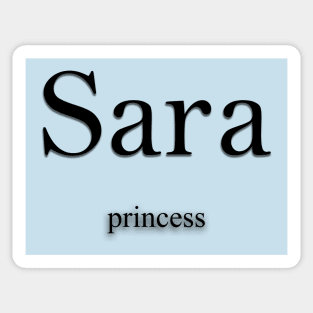 Sara Name meaning Sticker